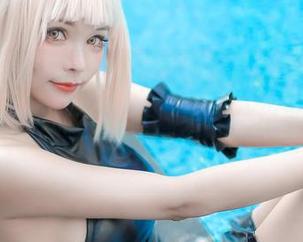 原图分享时间:Kitkat Cosplay兔女郎,跳出你的那个框框,兔耳朵也能撩人的!