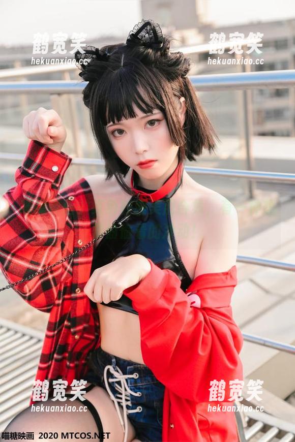 喵糖映画的红色校服美眉合集，有一种想要偷偷看的冲动！