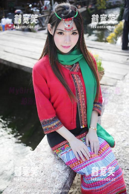 MyGirl美媛馆-唐琪儿 MyGirl美媛馆 - 你没见过的唐琪儿,私拍浴缸图包,看看她的非主流侧