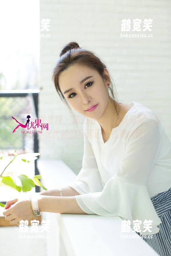 UGirls尤果网 - 精选毛COCO双马尾，劝我这年纪比她的马尾还更稳重点吧！