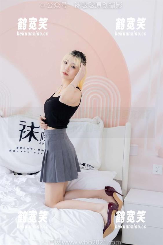 袜啵啵-瑶瑶 袜啵啵 - 瑶瑶的白棉袜,私房原图充满了过犹不及的率真